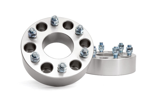 Rough Country 2 Inch GM 1500 Wheel Spacers Pair Aluminum