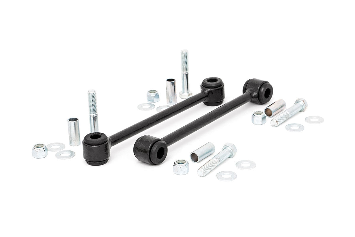 Rough Country Jeep Rear Sway Bar Links 2.5-4 Inch Lifts 07-18 Wrangler JK