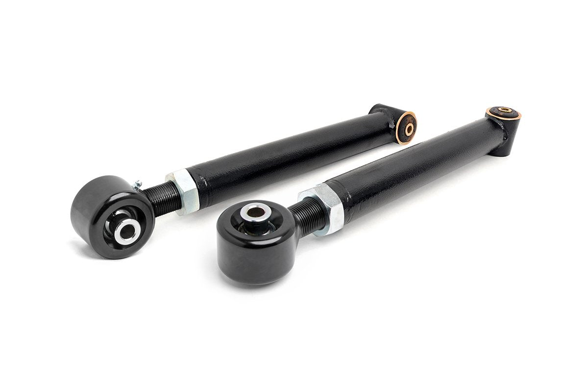 Rough Country Jeep Adjustable Control Arms Rear-Lower 07-18 JK Wrangler