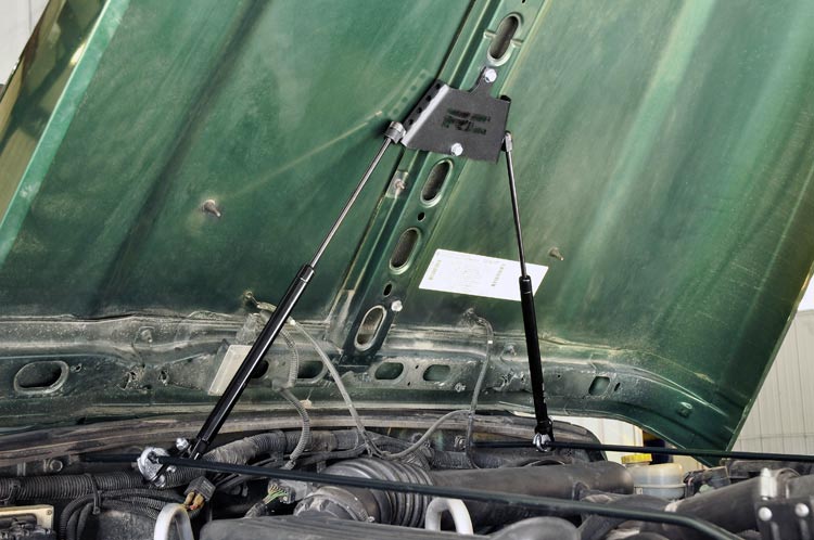Rough Country Jeep TJ Hydraulic Hood Assist 97-06 Wrangler TJ