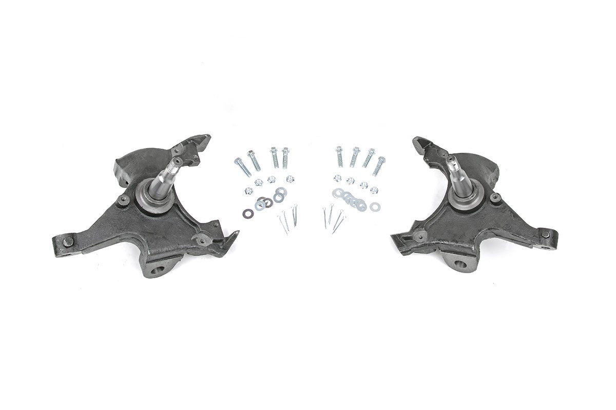 Rough Country 2 Inch Drop Spindles 88-98 GM Silverado/Sierra 1500