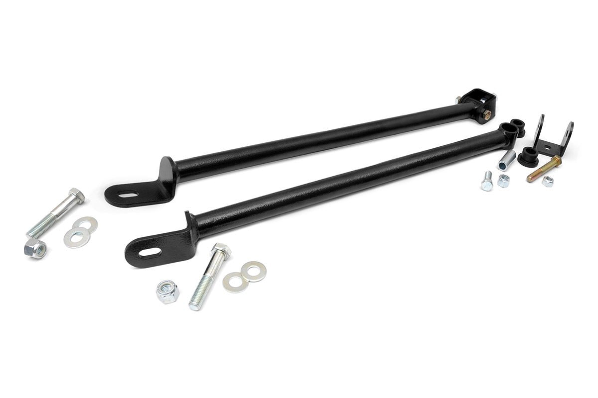 Rough Country Kicker Braces 04-20 Nissan Titan, Non-XD Models