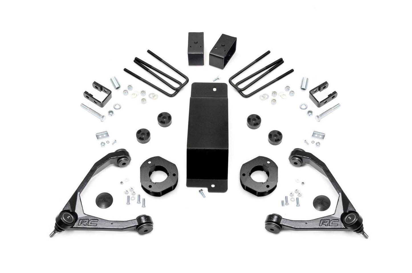 Rough Country Sierra 1500 3.5 Inch Suspension Lift Kit For 14-16 GMC Sierra 1500 Denali w/MagneRide 4WD
