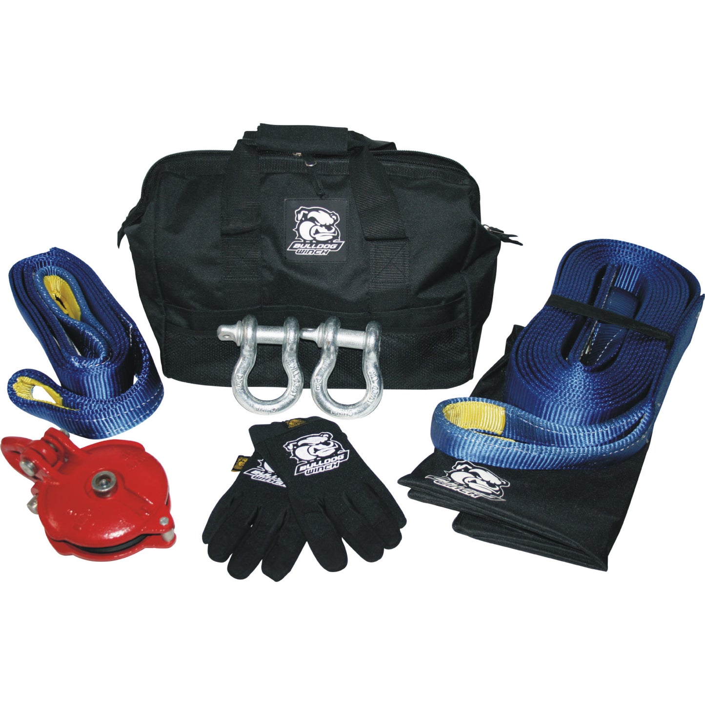 Bulldog Winch Winch Accessory Kit 8 PC 9,000 LB WLL Rigging Kit