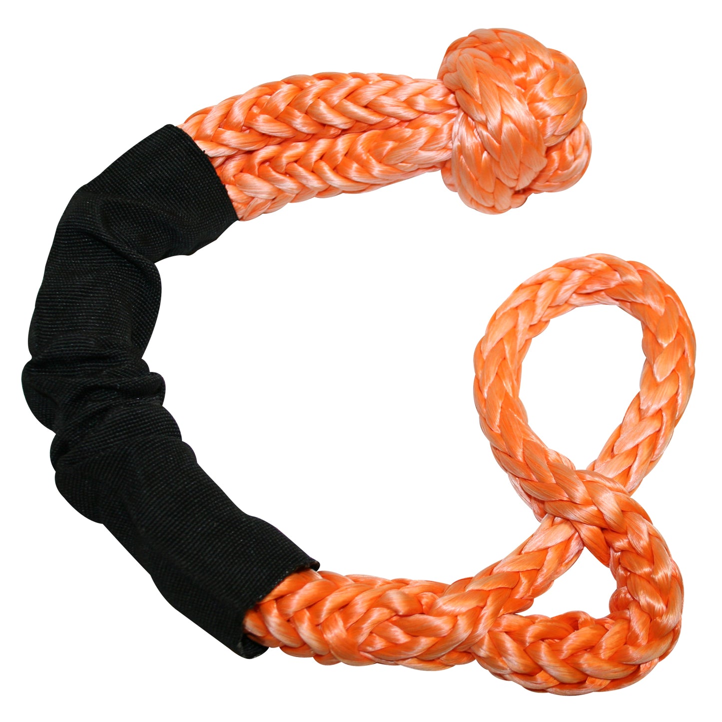 Bulldog Winch 5/8 Inch Rope Shackle 61.7k LB BS Orange