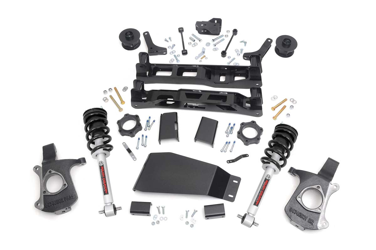 Rough Country 5 Inch Suspension Lift Kit w/N3 Struts 07-13 Avalanche