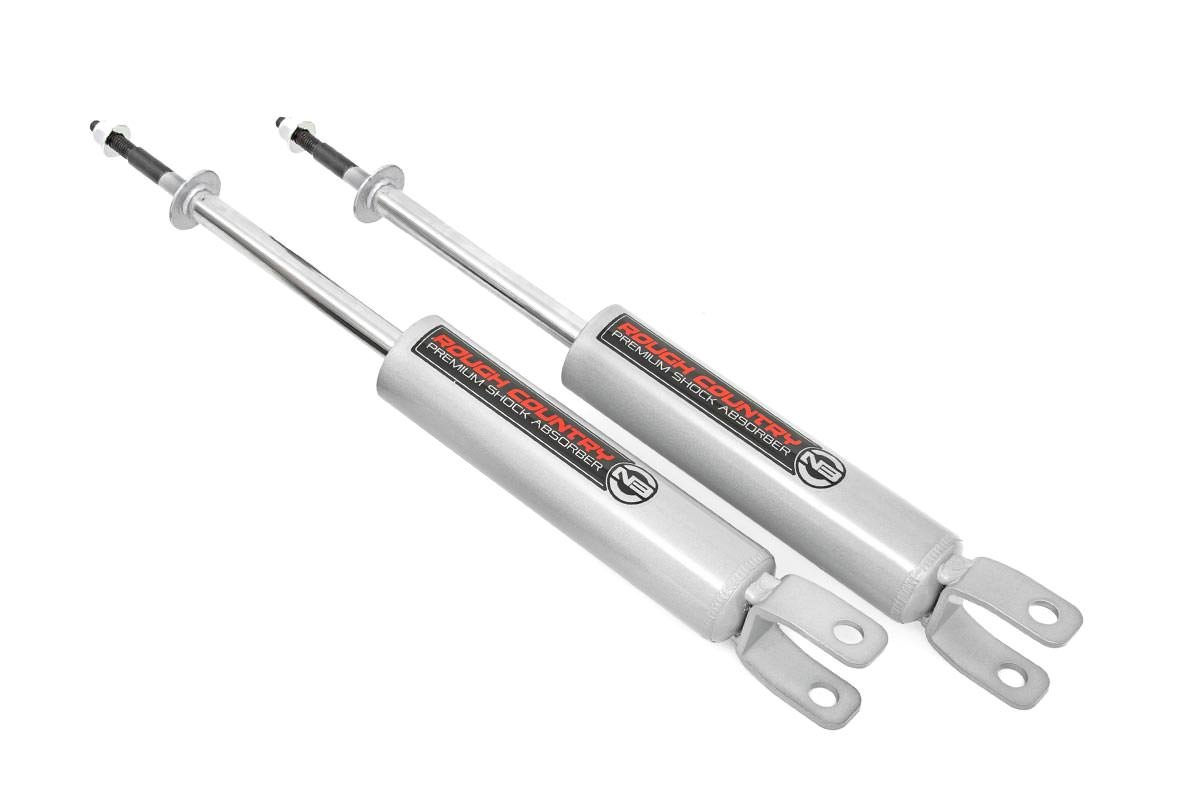 Rough Country Silverado/Sierra 1500 4WD 99-06 N3 Front Shocks Pair 0-3 Inch