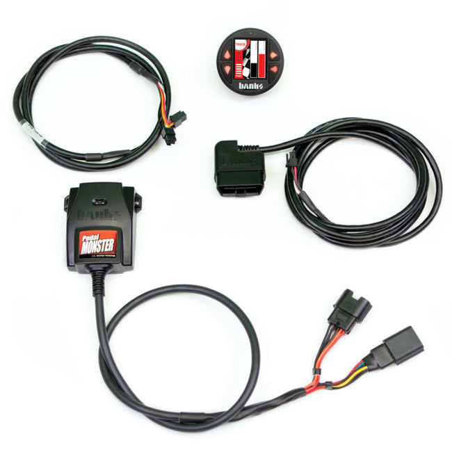 Banks Power Pedal Monster Kit Throttle Sensitivity Booster with iDash® SuperGauge For Gas Engines