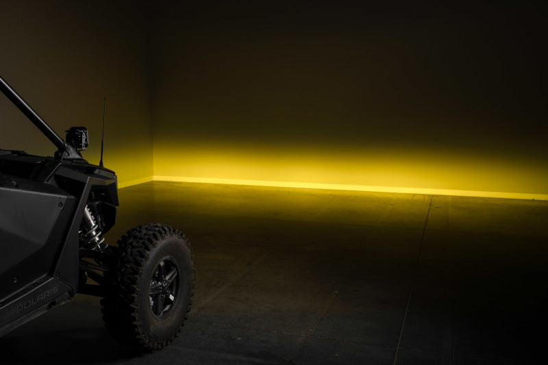 Diode Dynamics SS3 LED Bumper 1 1/2 In Roll Bar Kit Sport - Yellow SAE Fog (Pair)