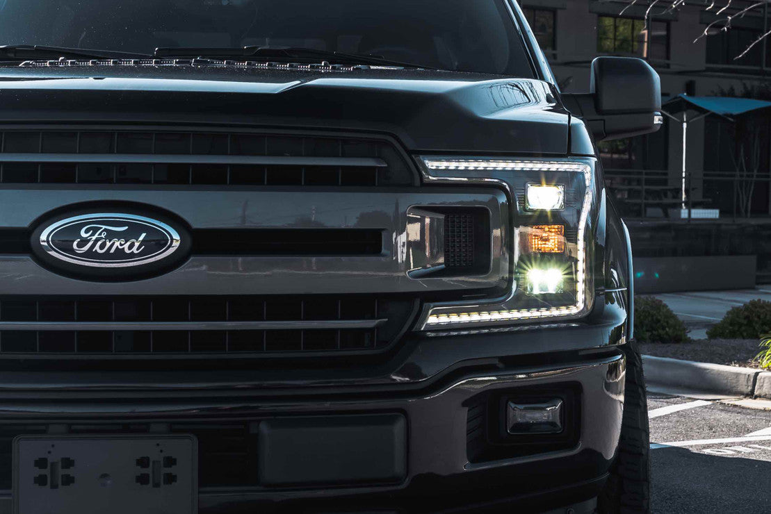 Morimoto 2018-2020 Ford F-150 XB Hybrid LED Headlights, For OE Halogen Trucks