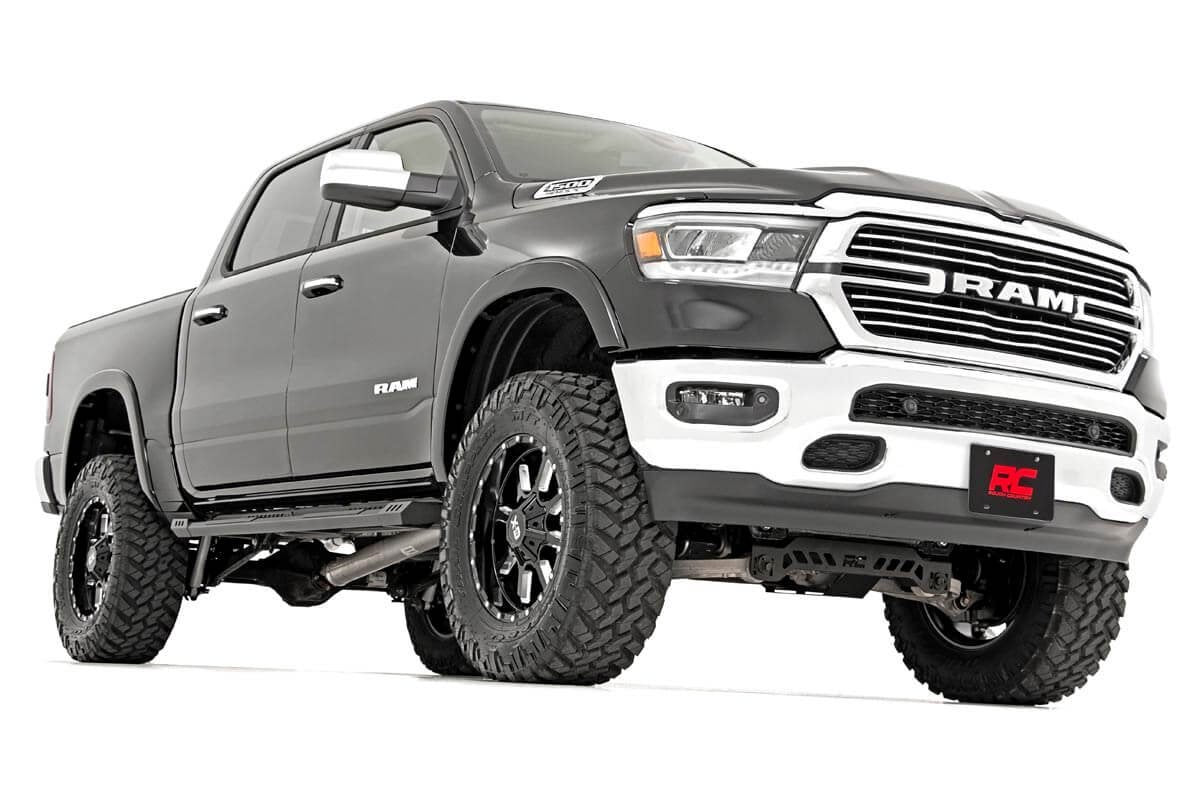 Rough Country 6 Inch RAM Suspension Lift Kit w/Loaded Struts 19-20 RAM 1500 4WD 22XL Factory Wheel Models