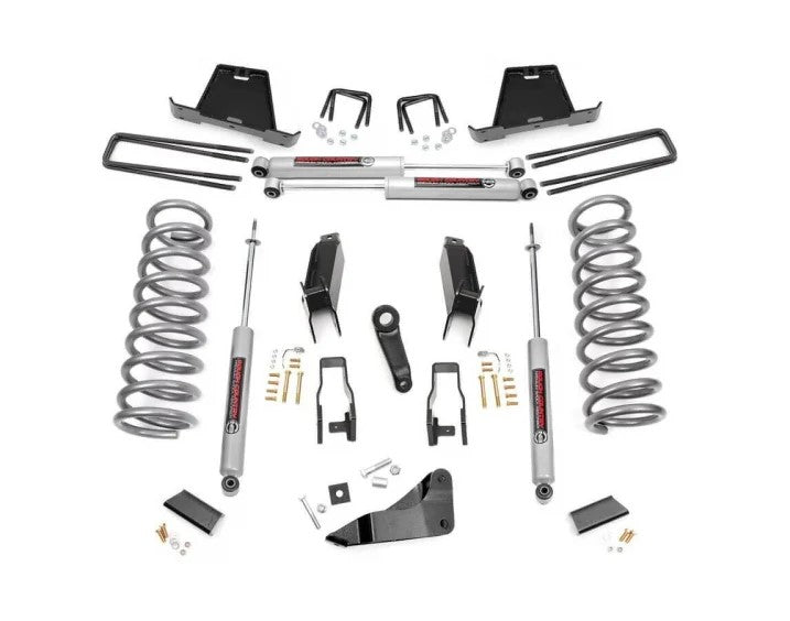 Rough Country 5 Inch Suspension Lift Kit Gas 11-12 Dodge Ram 3500/2500 Mega Cab