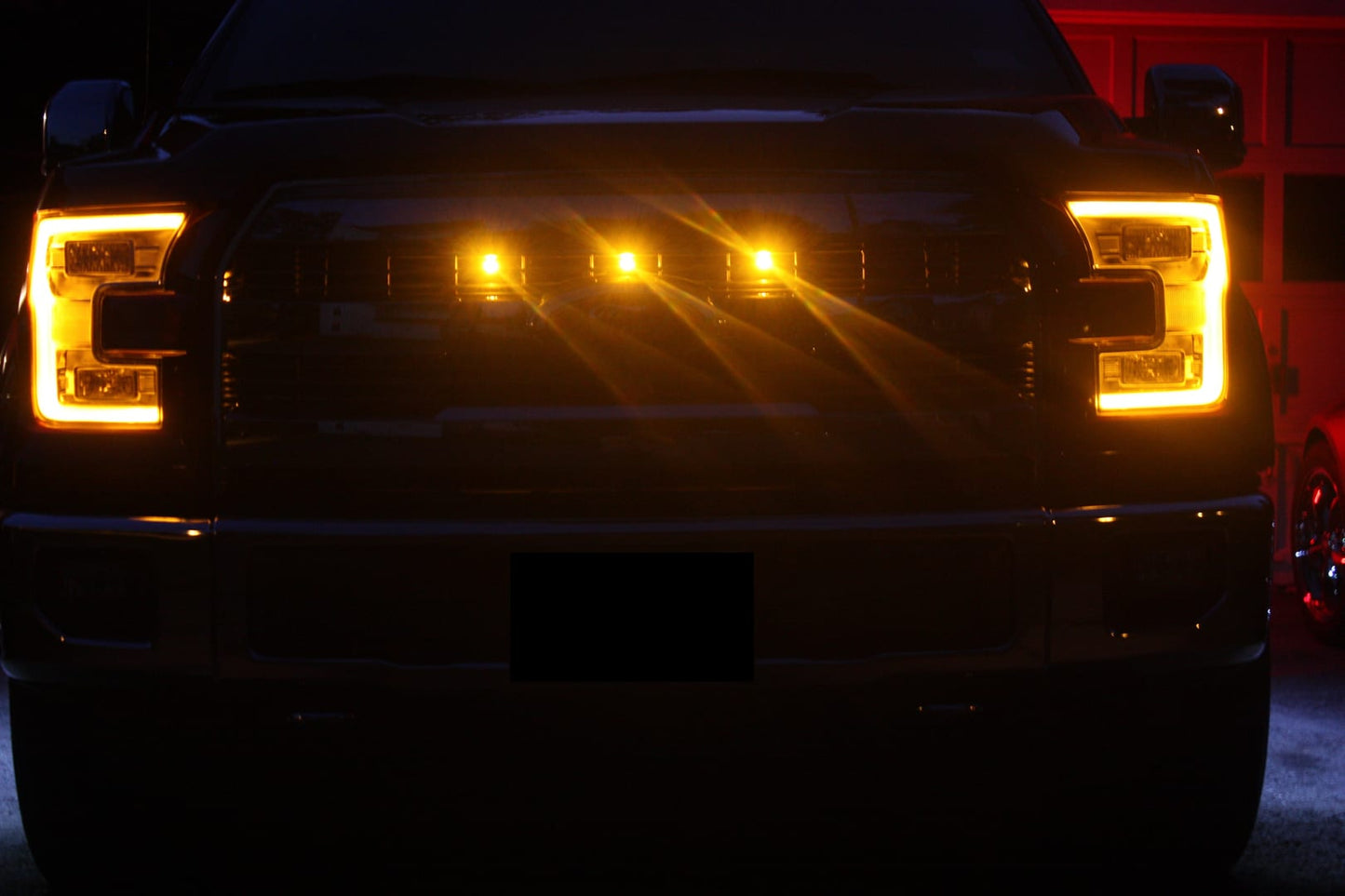 Custom Auto Works 2015-2017 F-150 XLT Raptor Style Grill Light