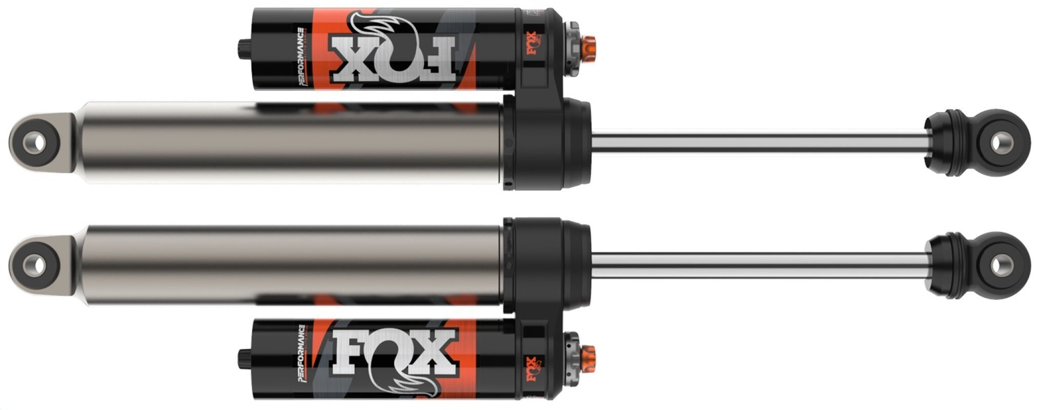 Fox 14-22 Ram 2500 4WD 2-3.5in Lift Front Performance Elite Series 2.5 Reservoir Shocks - Adjustable main image 0