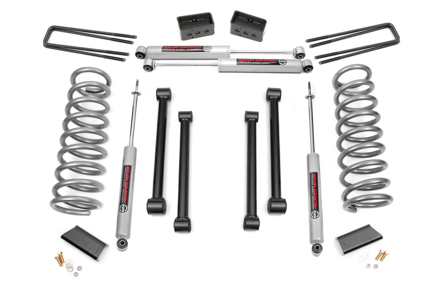 Rough Country 3 Inch Suspension Lift Kit 00-01 RAM 1500