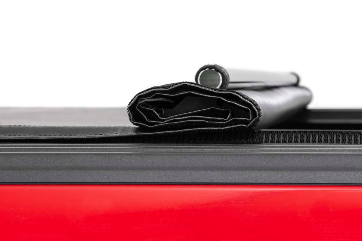 Rough Country Soft Roll Up Bed Cover 6.6 Foot Bed 15-22 Ford F-150 2WD/4WD