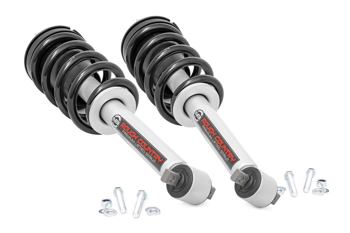 Rough Country GM 5.0 Inch Lifted N3 Strut Loaded 07-14 1500 PU