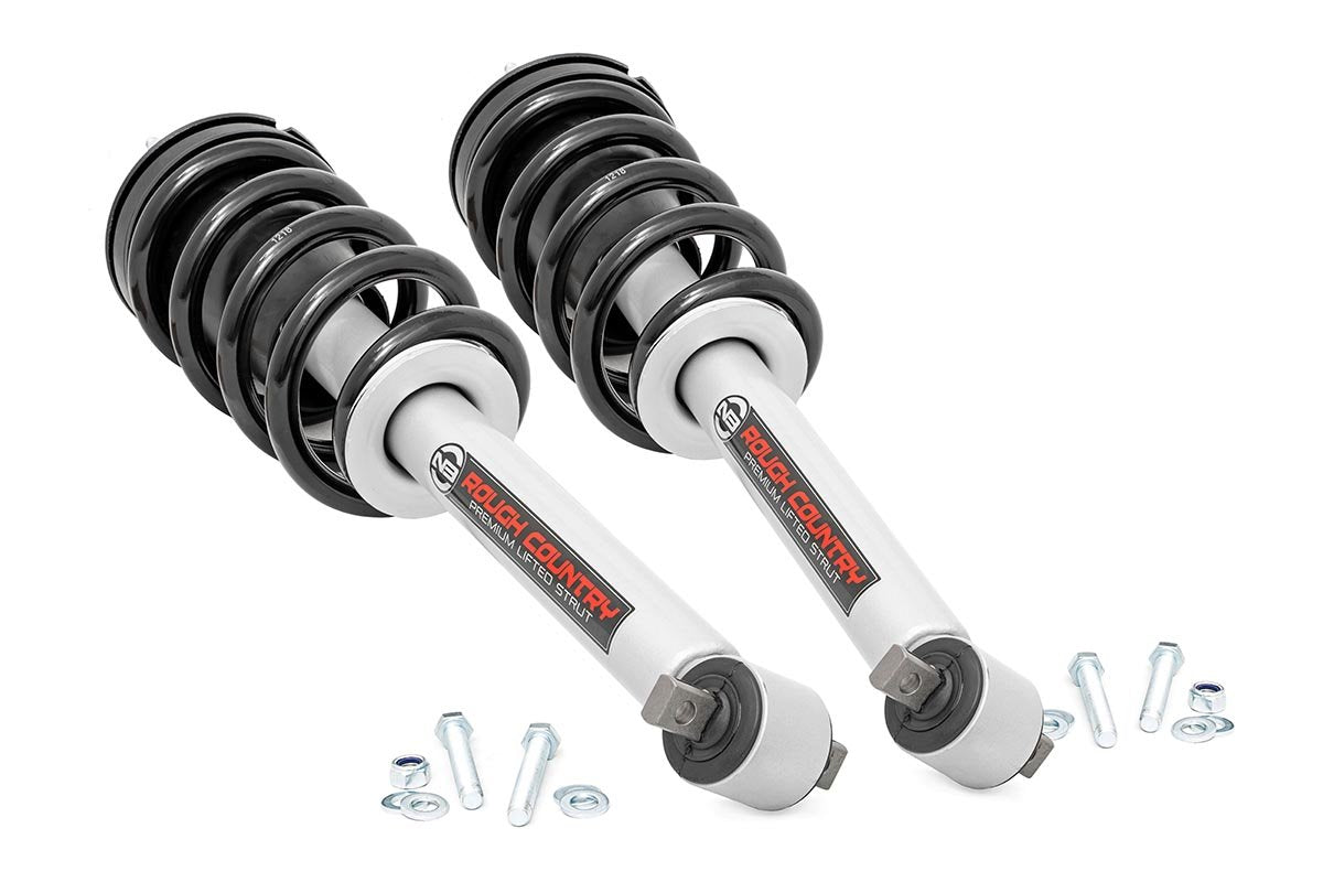 Rough Country Loaded Strut Pair 7 Inch 14-18 Chevy/GMC 1500