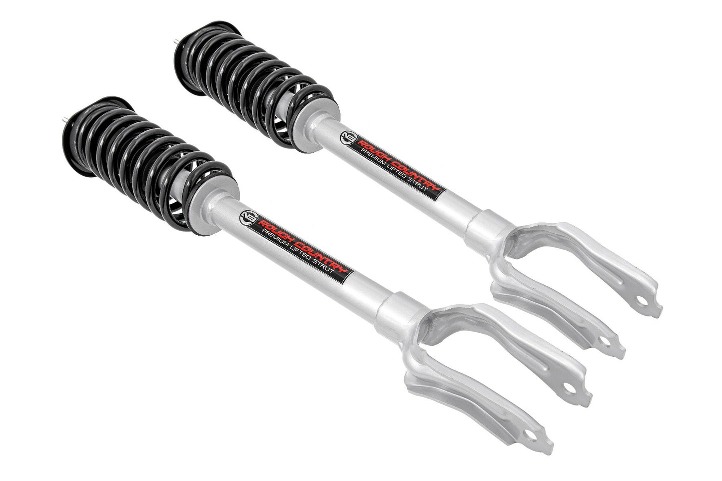 Rough Country Jeep 2.5 Inch Loaded Strut Pair 11-15 Grand Cherokee WK2
