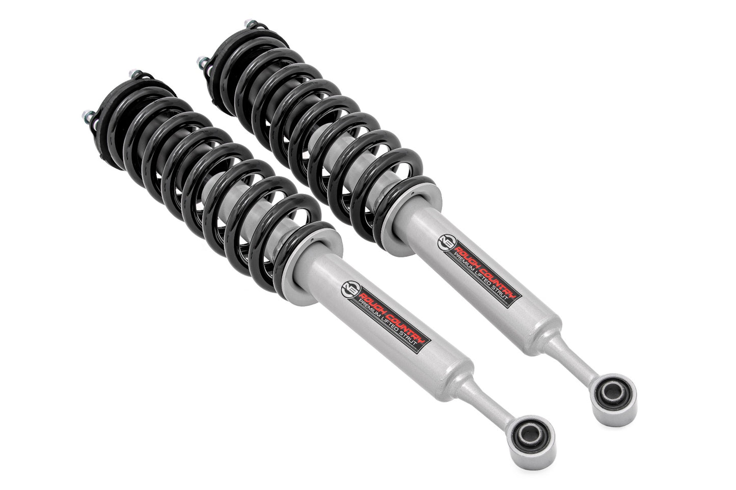 Rough Country Toyota 4.5 Inch Lifted N3 Struts Loaded For 07-20 Tundra