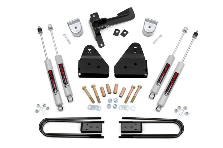Rough Country 3 Inch Suspension Lift Kit 05-07 F-250/350 4WD