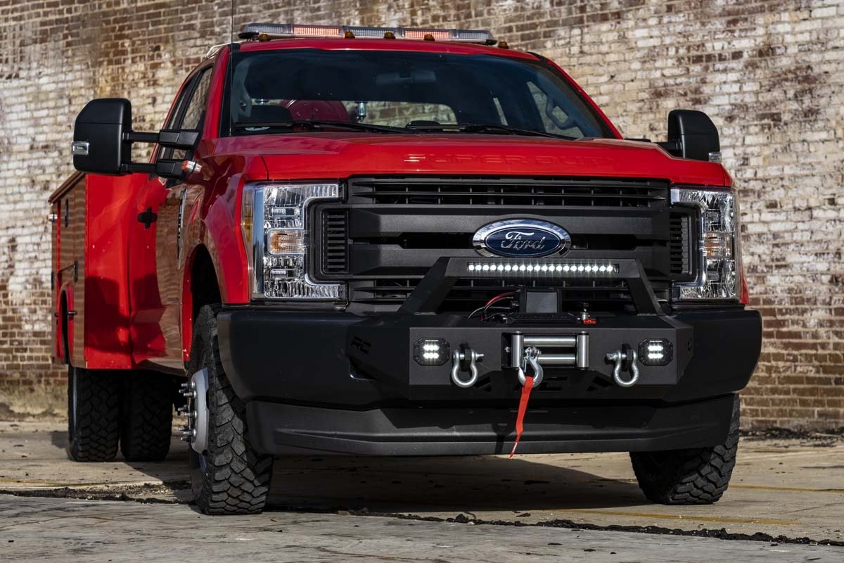 Rough Country EXO Winch Mount System 17-20 Ford F-250/F-350