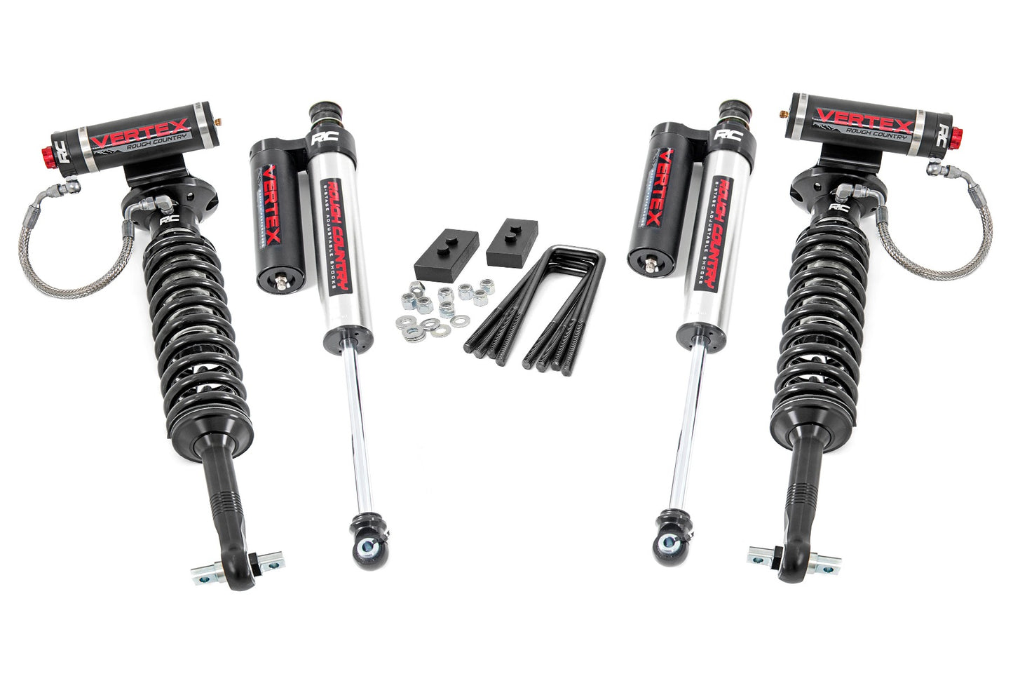 Rough Country 2.0 Inch Ford Leveling Lift Kit w/ Vertex (14-20 F-150)