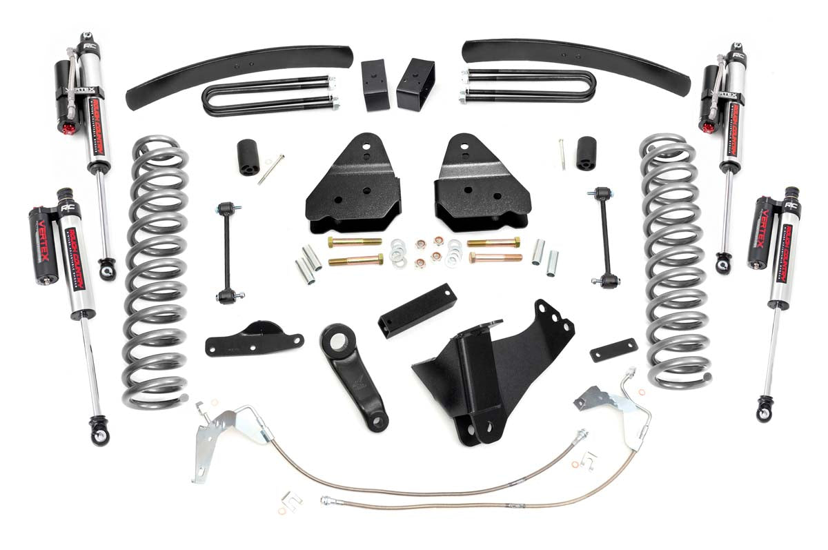 Rough Country Ford F-250/F-350 6 Inch Suspension Lift Kit For 08-10 Ford F-250/F-350 Gas 4WD