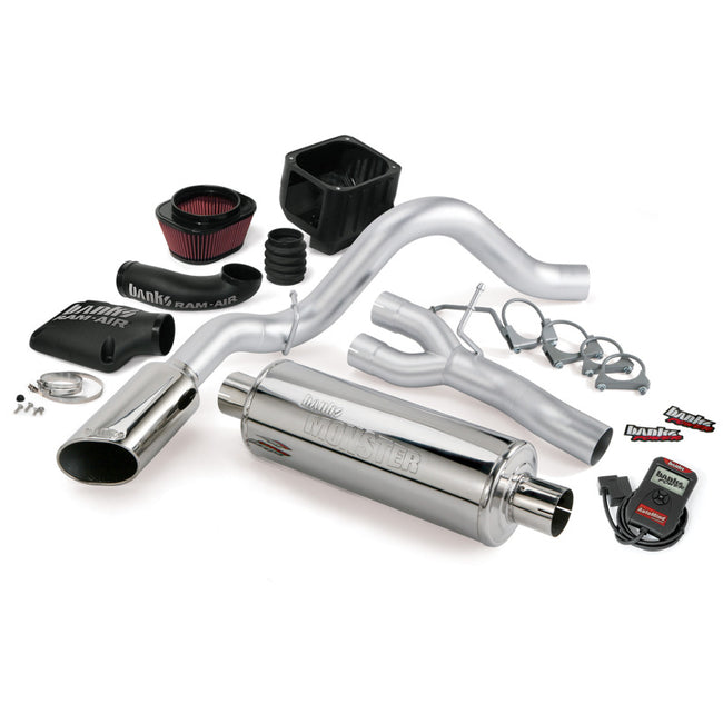 Banks Power 10 Chevy 5.3L CCSB FFV Stinger System - SS Single Side-Exit Exhaust w/ Chrome Tip