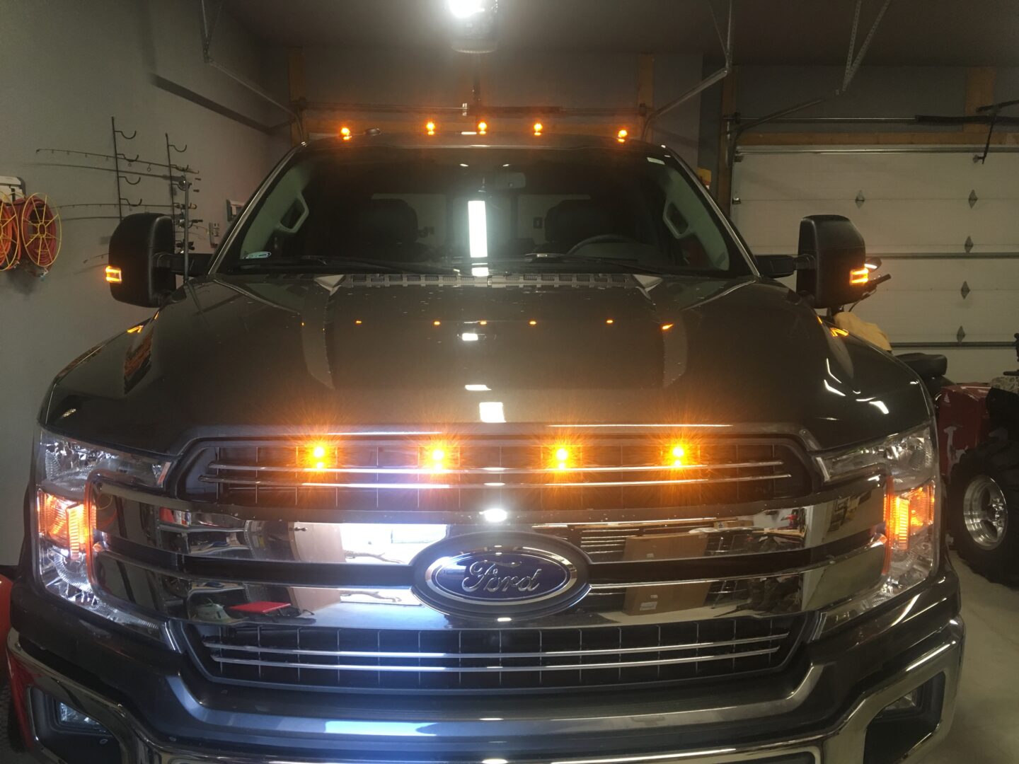 Custom Auto Works 2018-2020 F-150 XLT and Lariat Raptor Style Grill Light