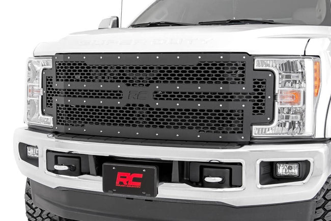 Rough Country Ford Mesh Grille 17-19 Super Duty