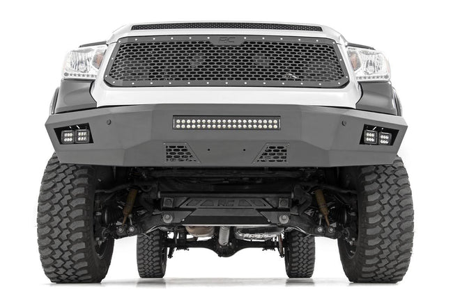 Rough Country Tundra Mesh Grille 14-17 Tundra Corrosion Resistant Black Powdercoat Stainless Steel Hardware