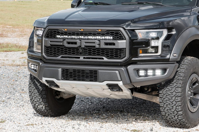 Rough Country Ford 30 Inch LED Hidden Grille Kit 17-20 F-150 Raptor