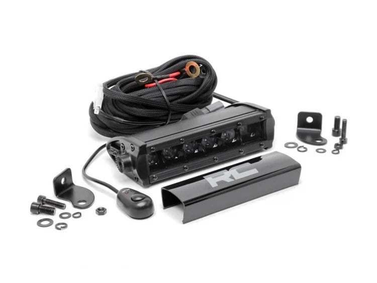 Rough Country 6 Inch CREE LED Light Bar Single Black Series