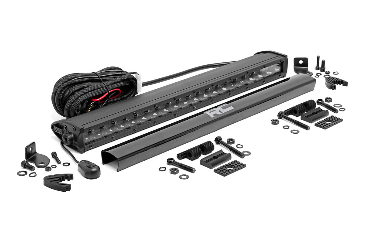 Rough Country 20 Inch CREE LED Light Bar Single Row Black Series