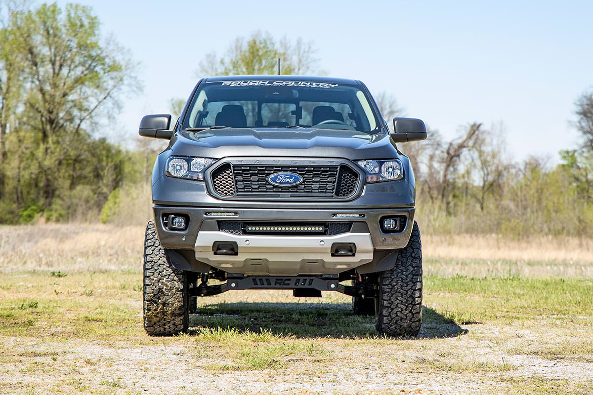 Rough Country Ford 20 Inch LED Bumper Kit Black-Series 19-23 Ranger