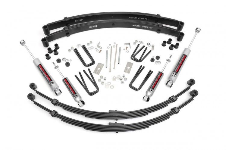 Rough Country 3 Inch Toyota Suspension Lift System 79-83 4WD Toyota Pickup