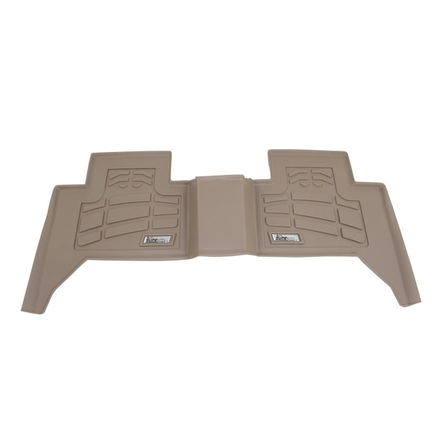 Westin 2005-2018 Toyota Tacoma Double Cab Wade Sure-Fit Floor Liners 2nd Row - Tan