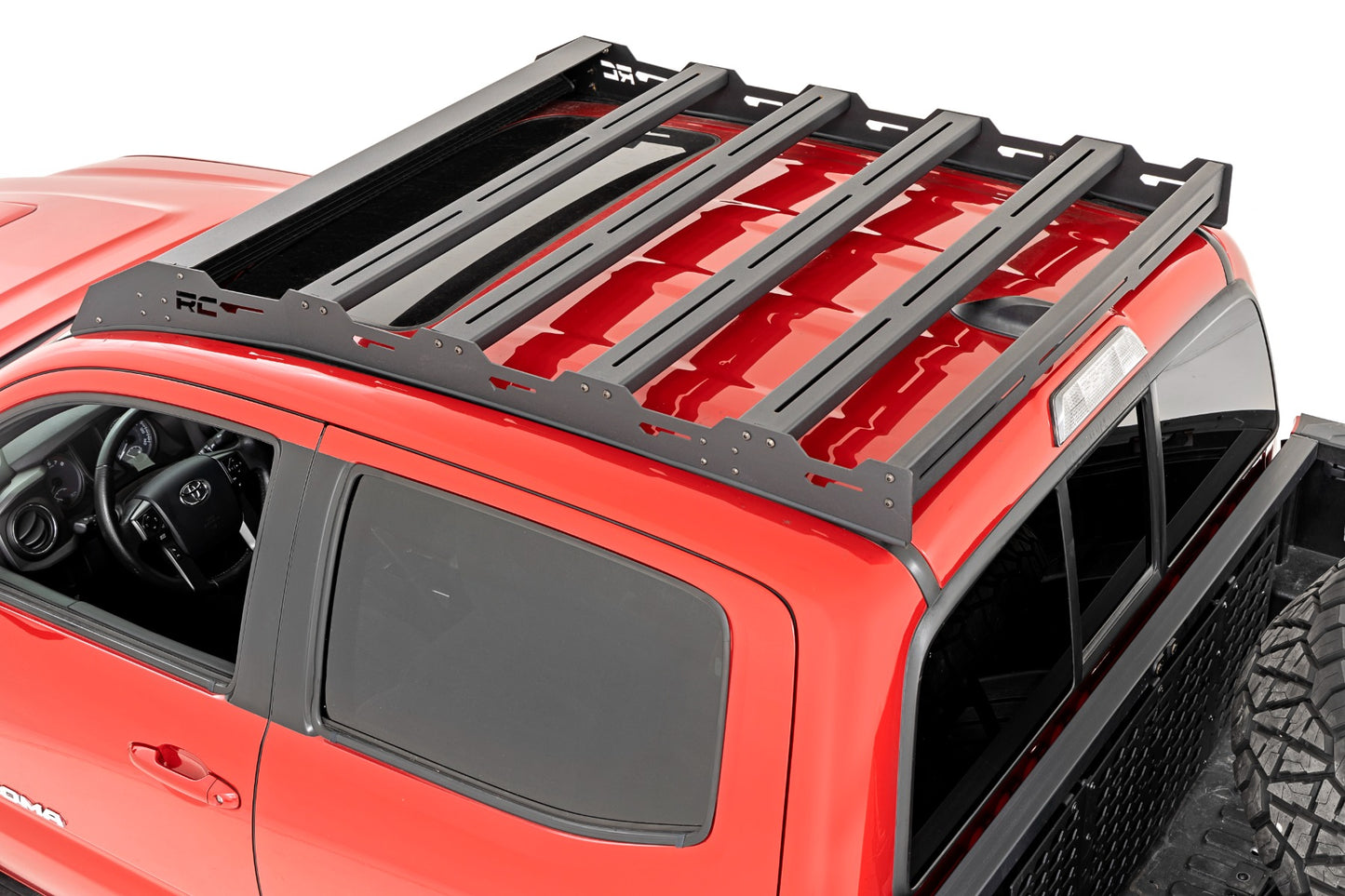 Rough Country Roof Rack with Front Facing 40.0 Inch LED Light 05-22 Toyota Tacoma 2WD/4WD