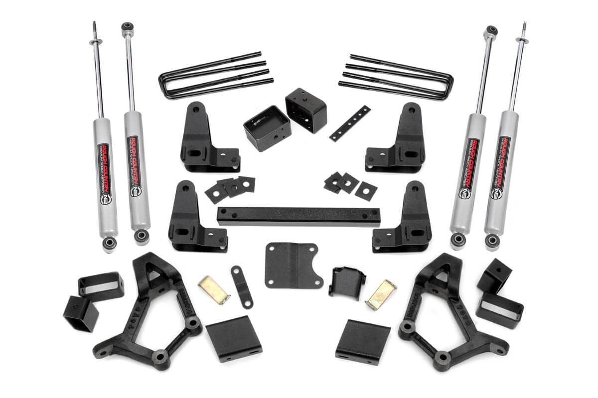 Rough Country 4-5 Inch Toyota Suspension Lift Kit 89-95 Toyota Pickup Std Cab