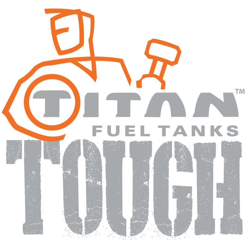 Titan Fuel Tanks 99-07 Ford F-250 30 Gal Extra HD Cross-Linked PE Spare Tire Aux Tank- All Cabs/Beds