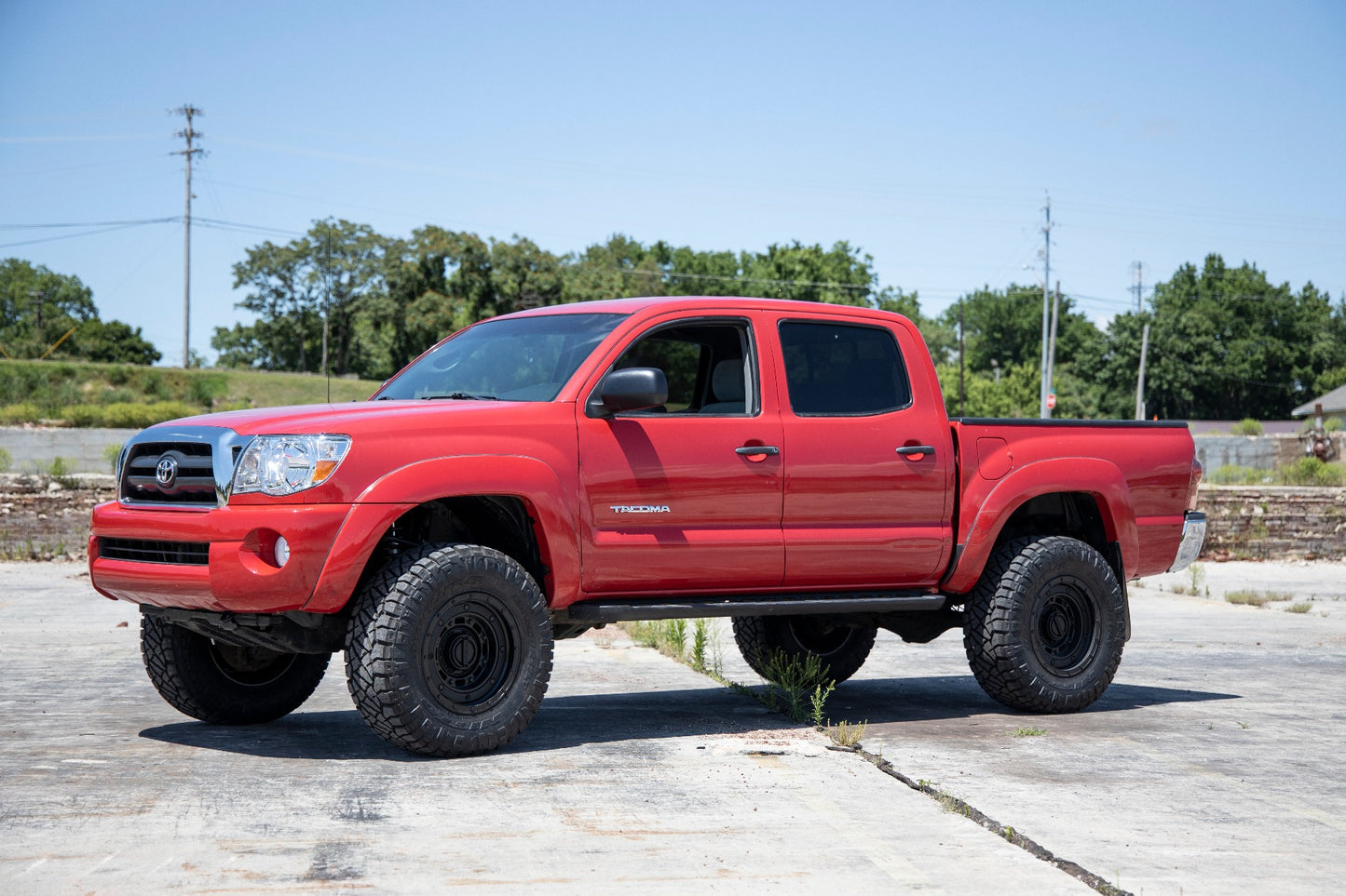 Rough Country 3.5 Inch Toyota Vertex and V2 Bolt-On Lift w/Rear Leaf Springs 05-21 Toyota Tacoma