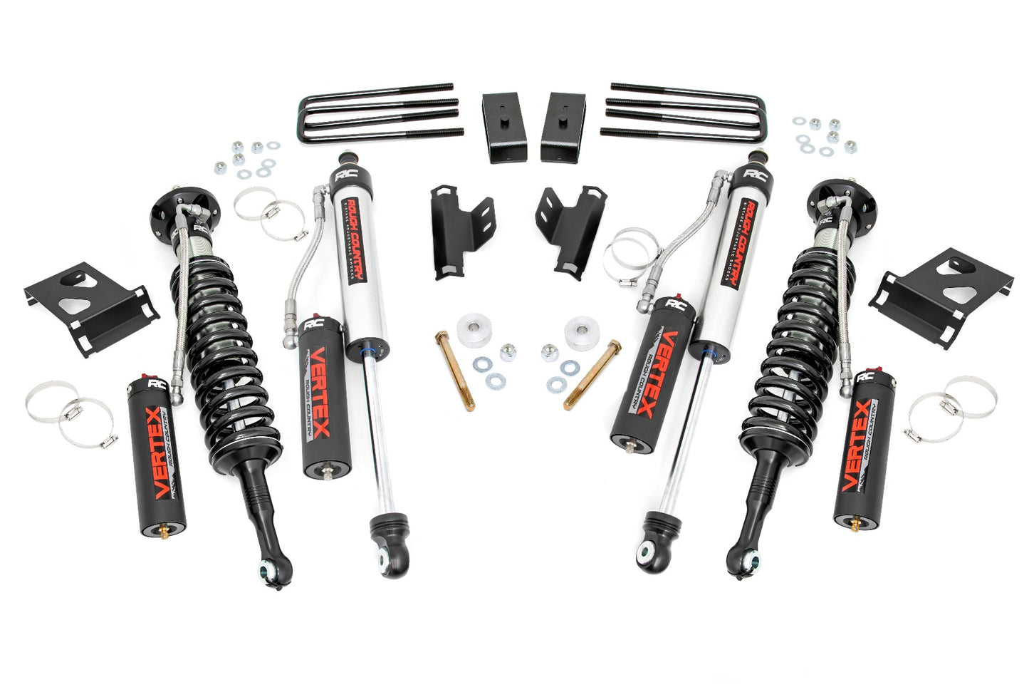 Rough Country 3.0 Inch Toyota Suspension Lift Kit Vertex Struts and Shocks (05-23 Tacoma)