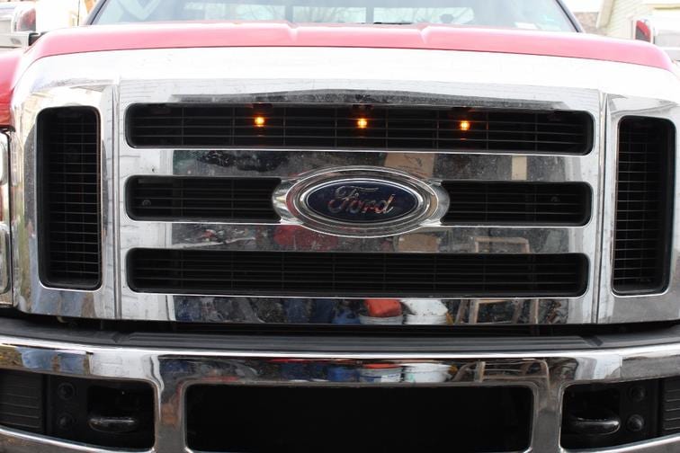 Custom Auto Works 2008-2010 F-250 F-350 Super Duty Raptor Style Grill Light