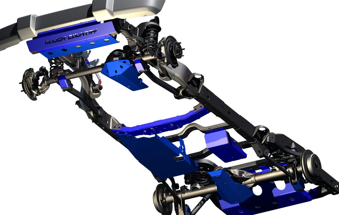 Rough Country Jeep Front Skid Plate 07-18 Wrangler JK