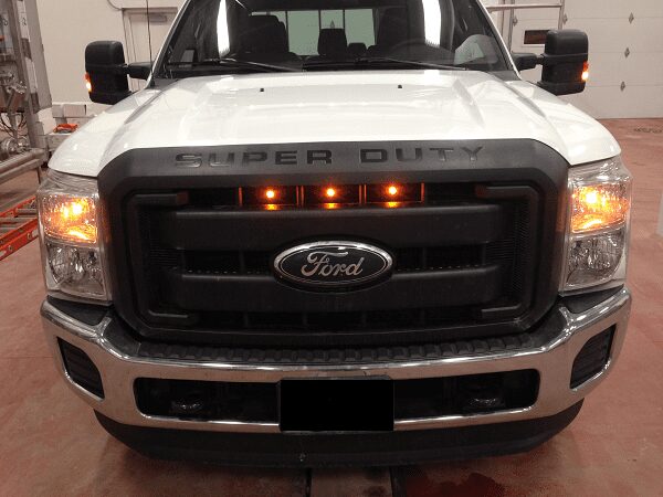 Custom Auto Works 2011-2016 F-250 F-350 Super Duty Raptor Style Grill Light