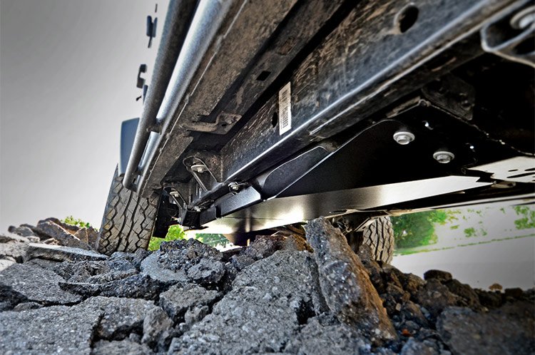 Rough Country Jeep Gas Tank Skid Plate 07-18 Wrangler JK 2 Door