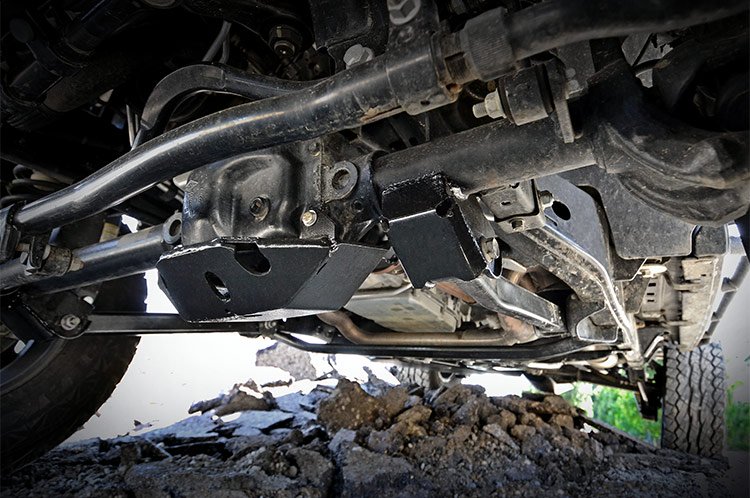 Rough Country Jeep Dana 30 Front Diff Skid Plate 07-18 Wrangler JK