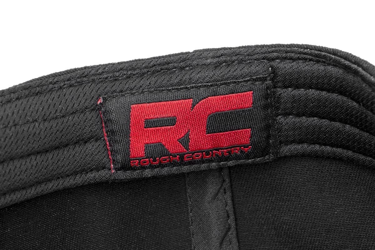 Rough Country Rough Country Flat Bill Hat Black