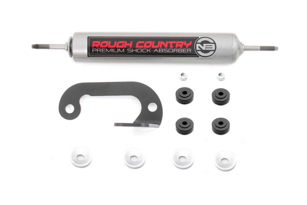 Rough Country Steering Stabilizer 88-00 K2500/3500 PU 4WD